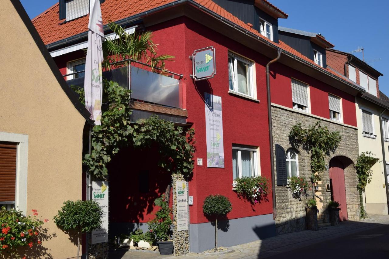 Weingut Manuel Sauer Hotel Nordheim am Main Bagian luar foto